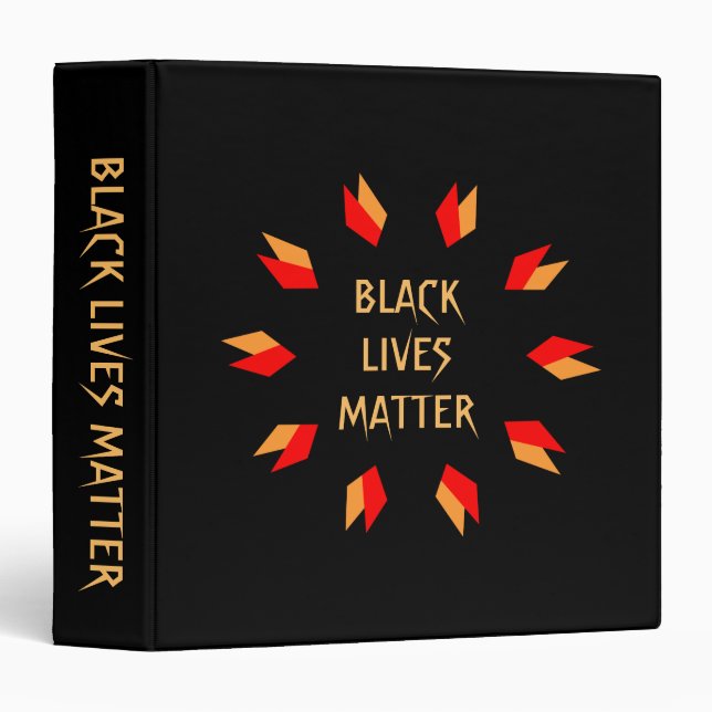 Black Lives Matter Binder (Front/Spine)