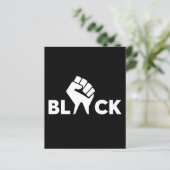 Black Lives Matter Black With Hand (Standing Front)