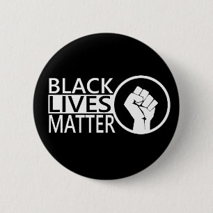 Black Lives Matter #blacklivesmatter Protest Pinback Button