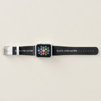 Black Lives Matter BLM Apple Watch Band Zazzle