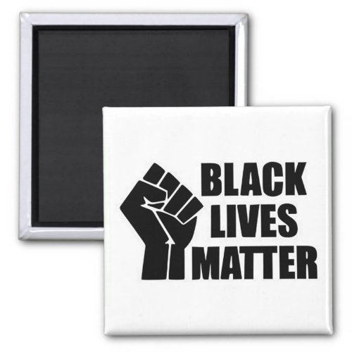 Black Lives Matter _ BLM Logo Magnet