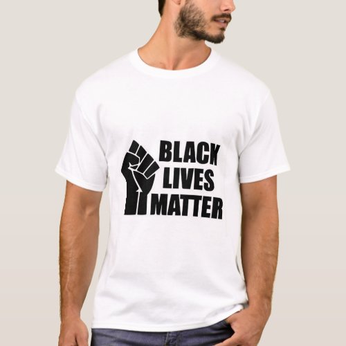 Black Lives Matter _ BLM Logo T_Shirt