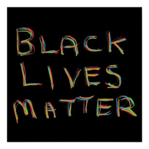 Black Lives Matter BLM Poster