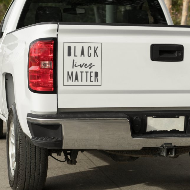 Black Lives Matter | BLM Race Equality Car Bumper Sticker (Creator Uploaded)