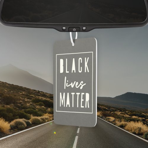 Black Lives Matter  BLM Race Equality Modern Air Freshener