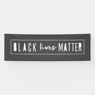 Black Lives Matter BLM Race Equality Modern Banner