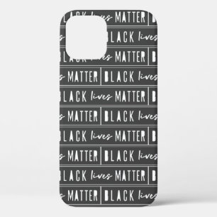 Black Lives Matter BLM Race Equality Modern iPhone 12 Case
