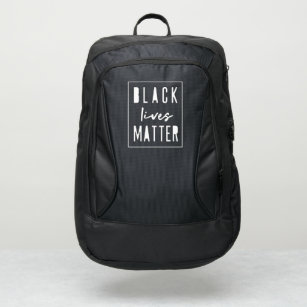 Black Lives Matter   BLM Race Equality Modern Port Authority® Backpack