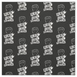 black lives matter blm ribbon fist protest pattern fabric