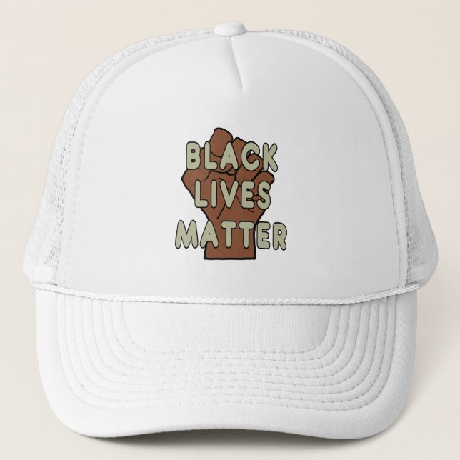 Black Lives Matter BLM Trucker Hat (Front)