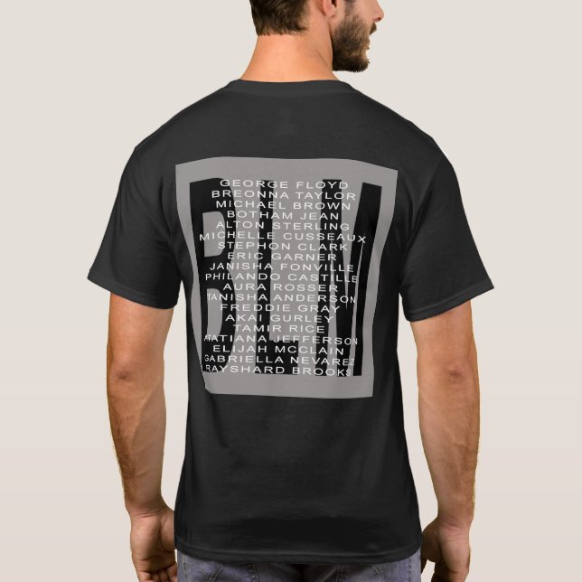 Black Lives Matter - Brotherhood T Shirt (Back)