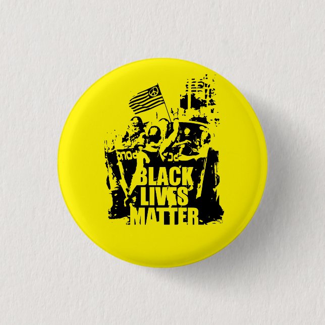 Black Lives Matter Button (Front)