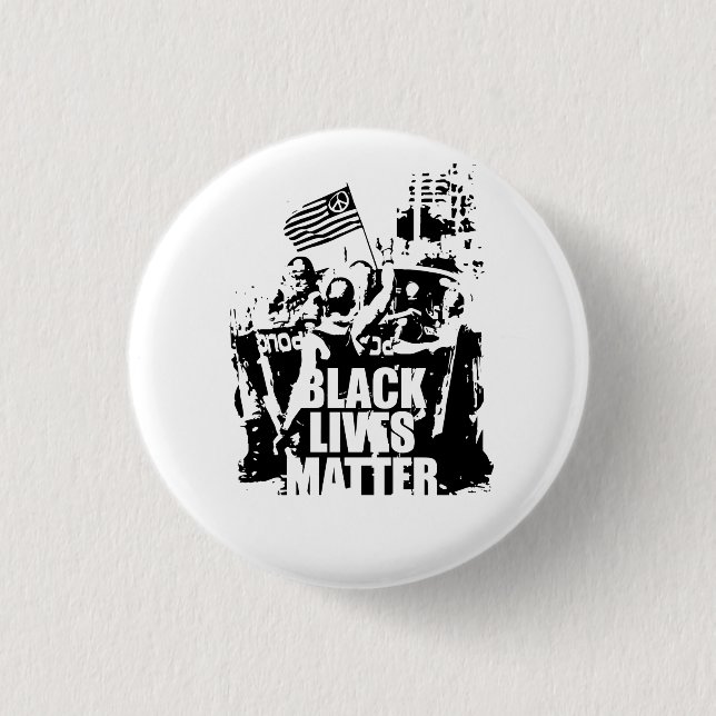 Black Lives Matter Button (Front)