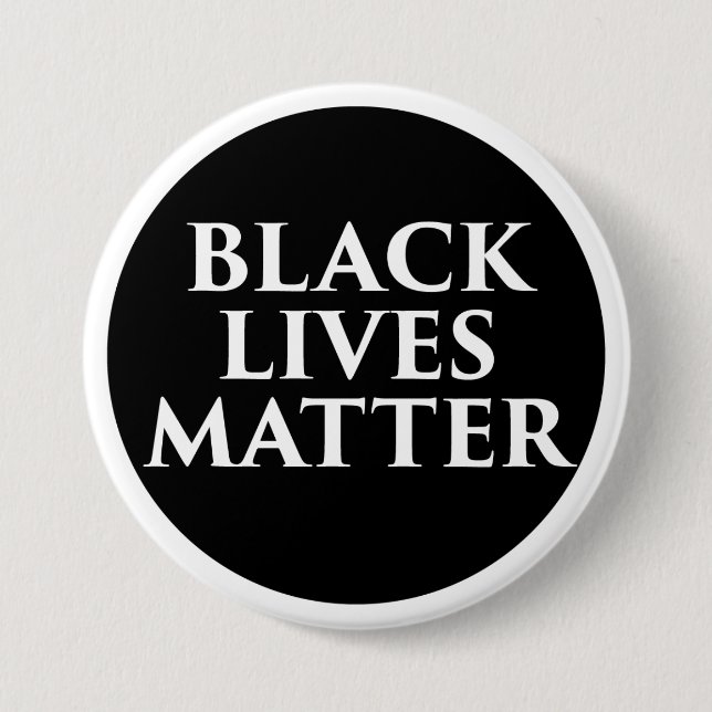 Black Lives Matter Button (Front)