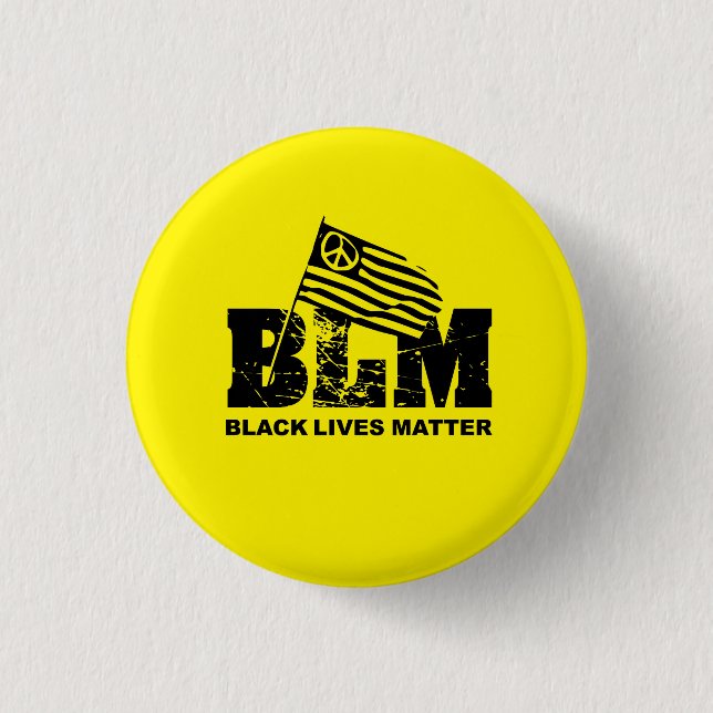 Black Lives Matter Button (Front)