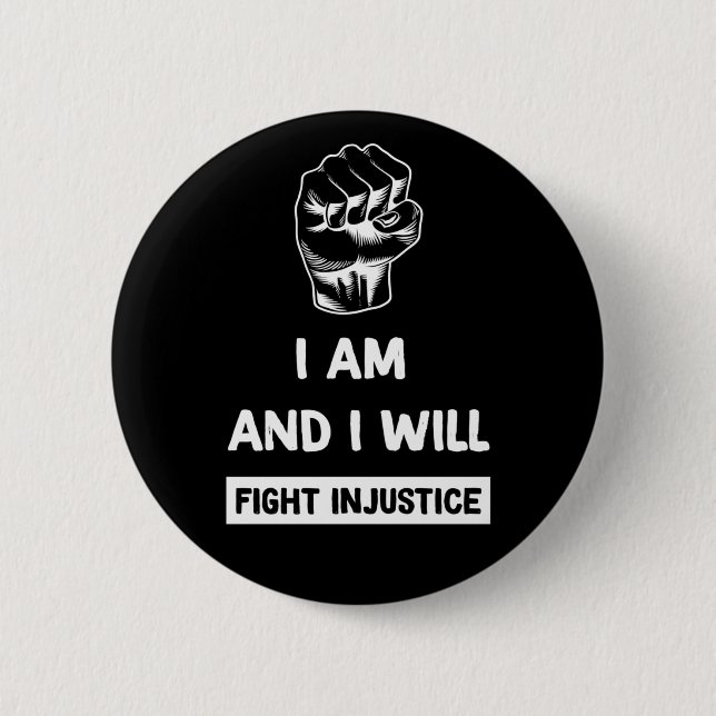 Black Lives Matter Button (Front)