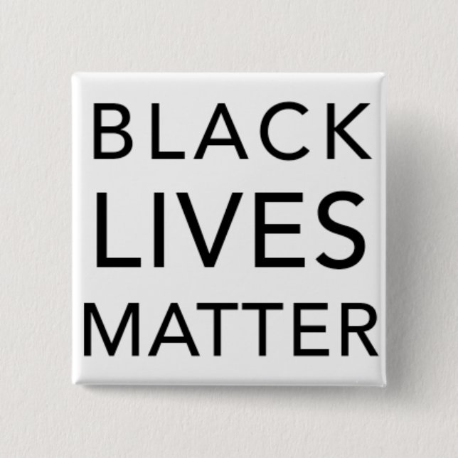 Black Lives Matter Button (Front)