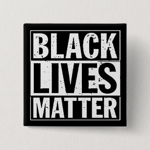 "BLACK LIVES MATTER" BUTTON