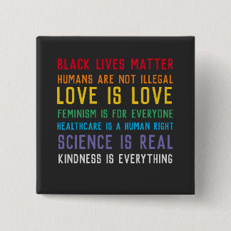 Black Lives Matter button