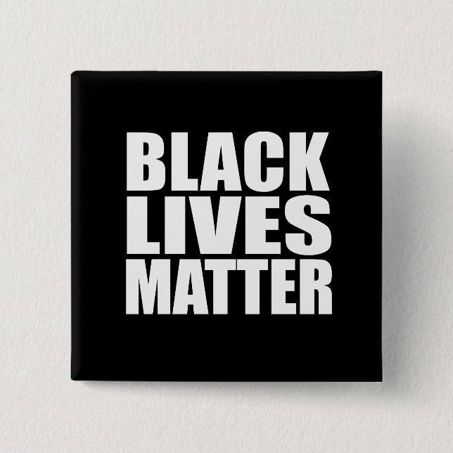 “BLACK LIVES MATTER” BUTTON (Front)