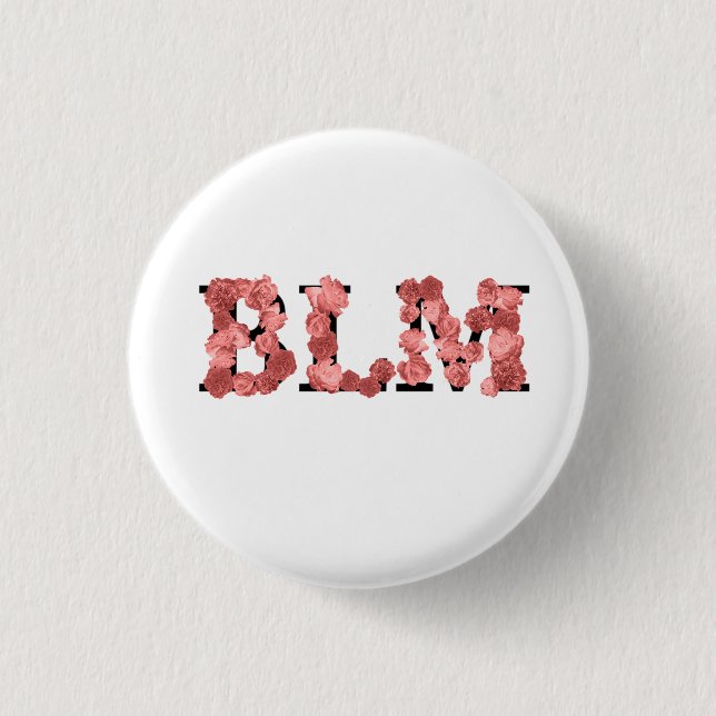 Black Lives Matter Button (Front)
