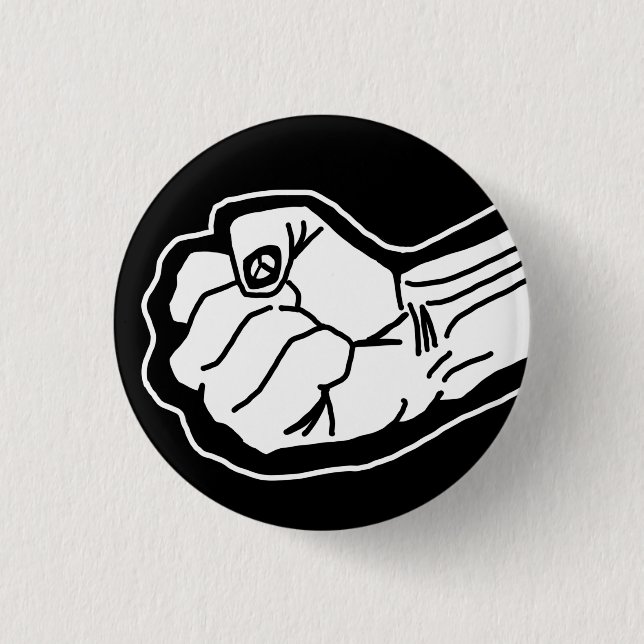 black lives matter button (Front)
