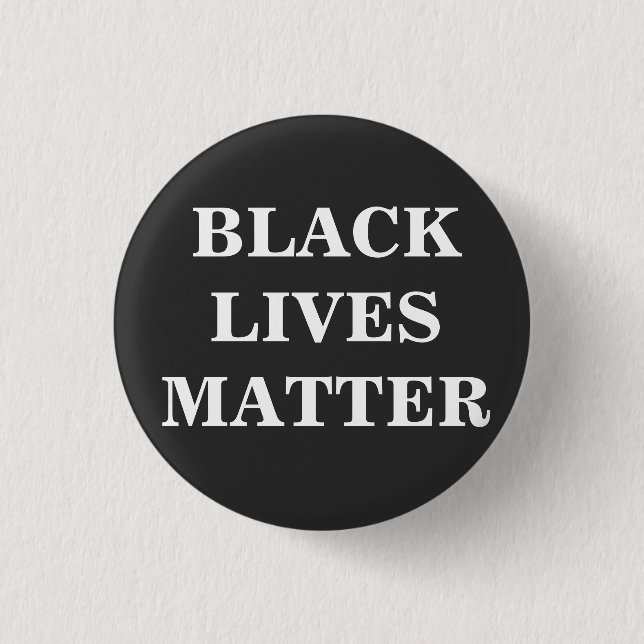 Black Lives Matter Button (Front)