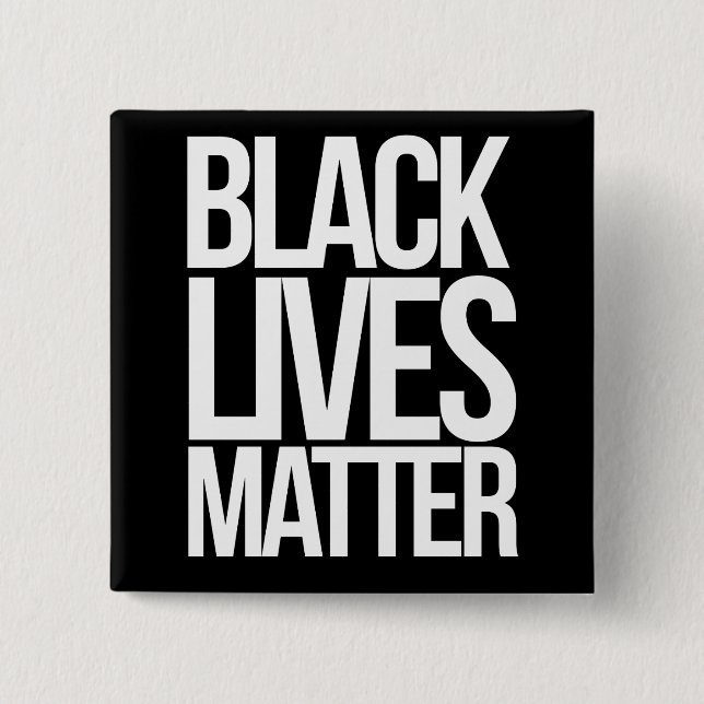 Black Lives Matter Button (Front)