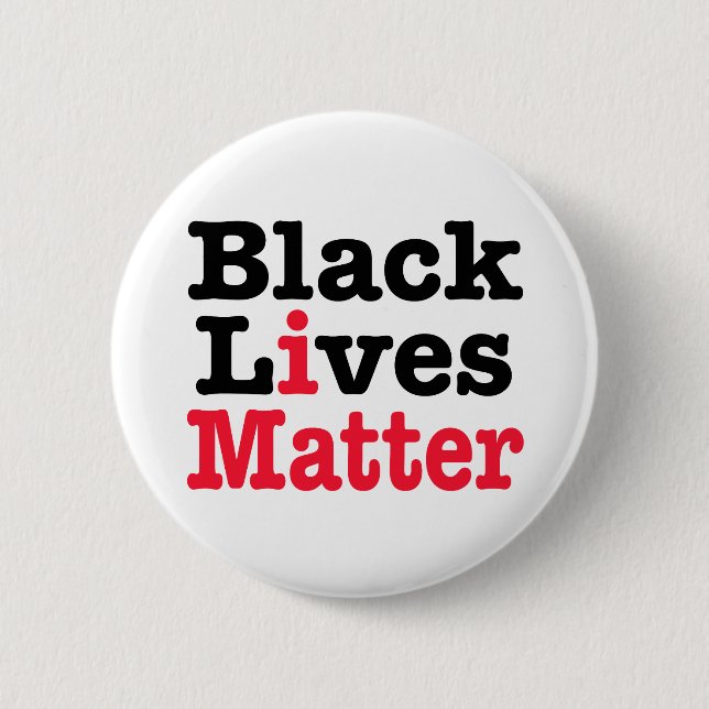Black Lives Matter Button (Front)