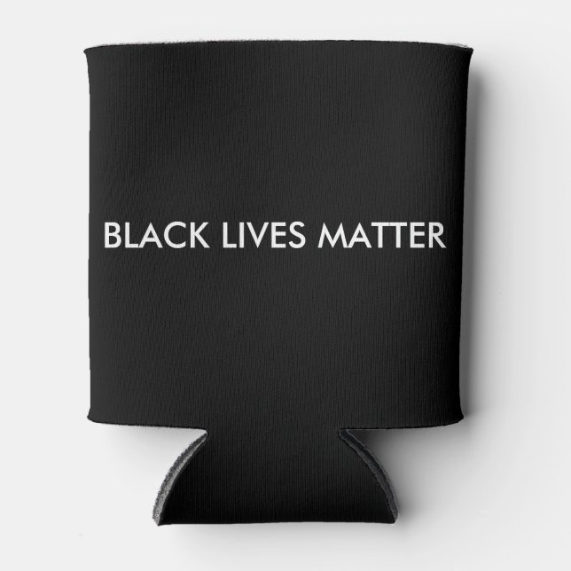 Black Lives Matter Can Cooler, BLM Cooler (Front)