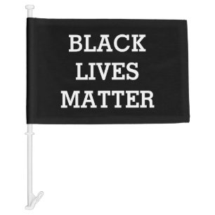 Black Lives Matter Car Flag