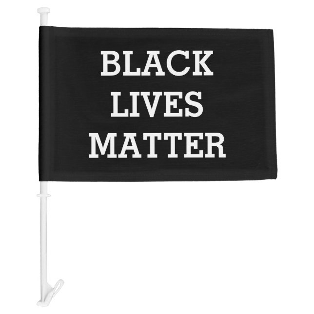 Black Lives Matter Car Flag (Front)