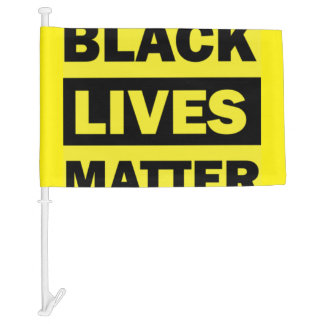 Black Lives Matter Car Flag