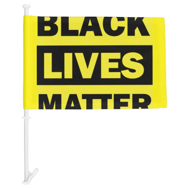 Black Lives Matter Car Flag (Front)