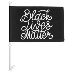 Black Lives Matter Car Flag