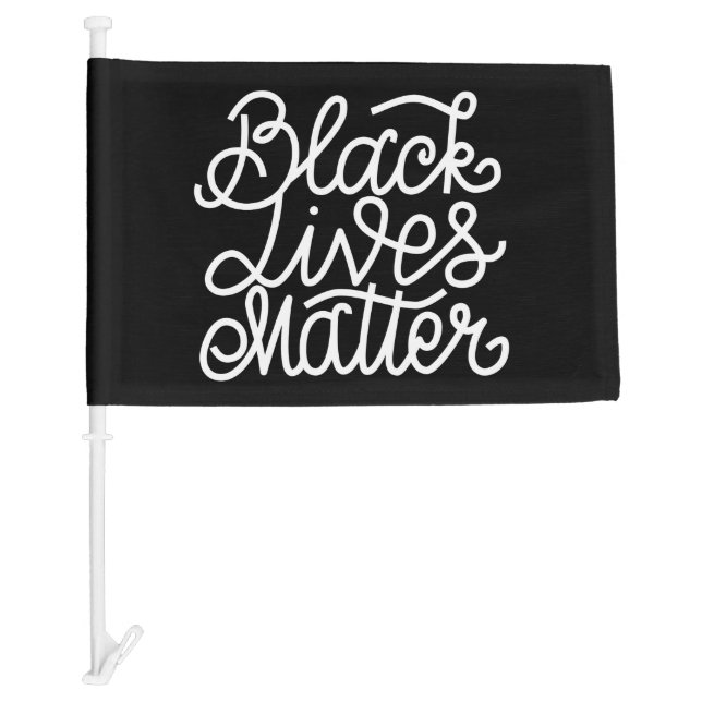 Black Lives Matter Car Flag (Front)