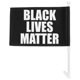 Black Lives Matter Car Flag
