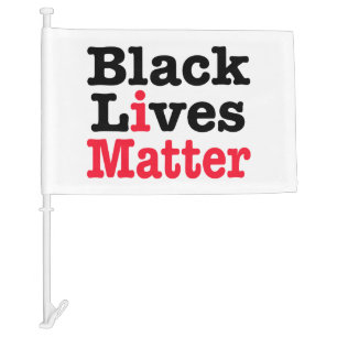 Black Lives Matter Car Flag