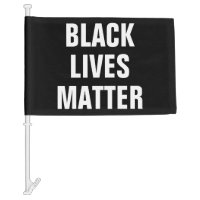 Black Lives Matter Car Flag
