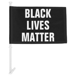 Black Lives Matter Car Flag
