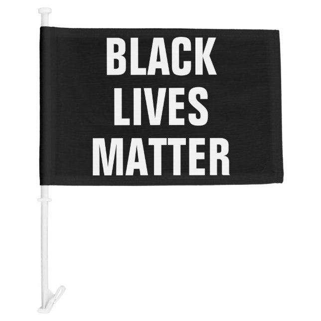 Black Lives Matter Car Flag (Front)