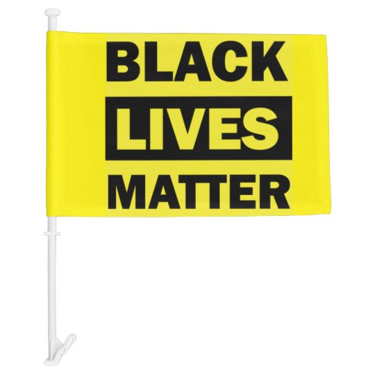 Black Lives Matter Car Flag
