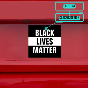 Black Lives Matter Car Magnet