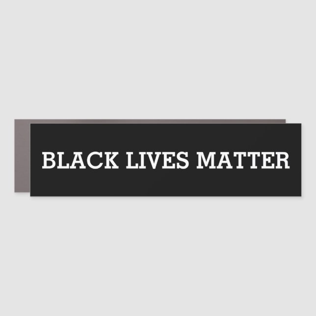 Black Lives Matter Car Magnet (Front)