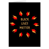 Black Lives Matter Card (Front)