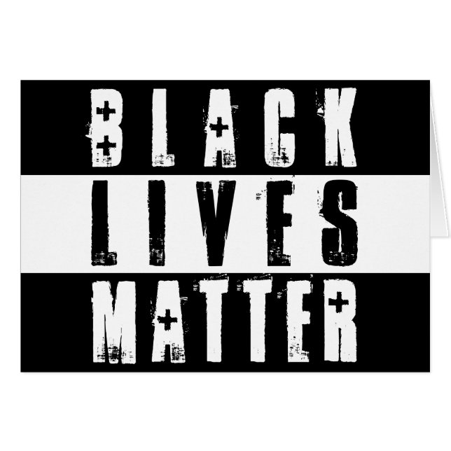 BLACK LIVES MATTER CARDS (Front Horizontal)