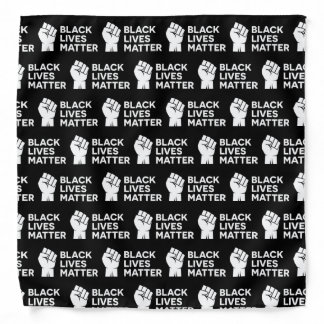 Black Lives Matter Clinched Fist #BlackLivesMatter Bandana