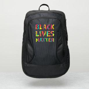 Black Lives Matter Colorful Painting 01 Rise Up Port Authority® Backpack