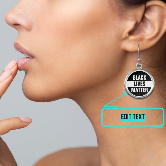 Black Lives Matter Earrings (Show your support for the "Black Lives Matter" movement.)