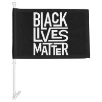 Black Lives Matter | Equal Rights Car Flag